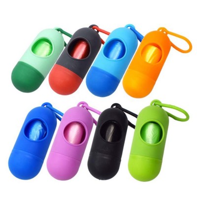 Eco-Friendly PP Custom Capsue Dog Poop Bag Dispenser