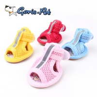 GorisPet Summer Fashion Colorful Breathable Mesh Waterproof Dog Shoes