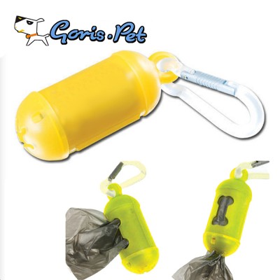 Custom PP Capsule Pet Dog Poop Waste Bag Dispenser